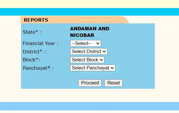 NREGA Select Regional Parameters