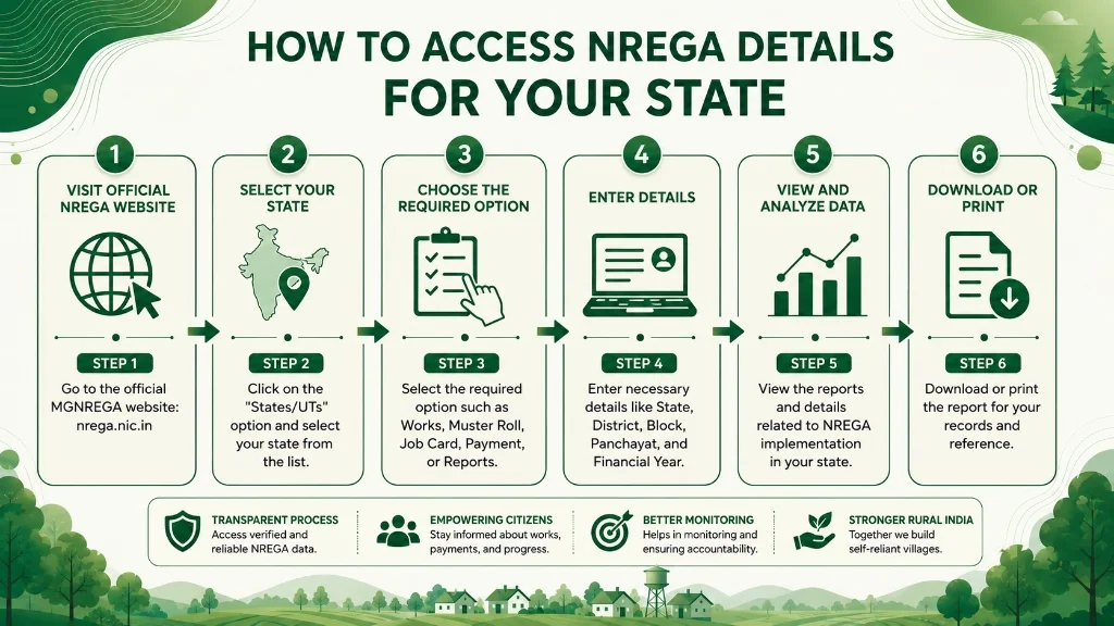 NREGA State MIS Flowchart
