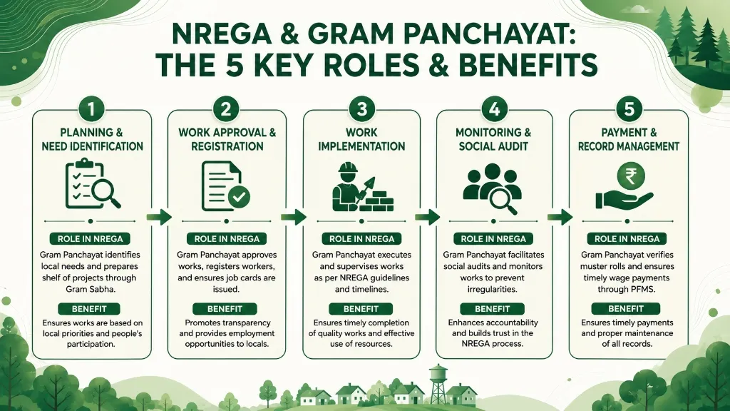 NREGA & Gram Panchayat: The 5 Key Roles & Benefits