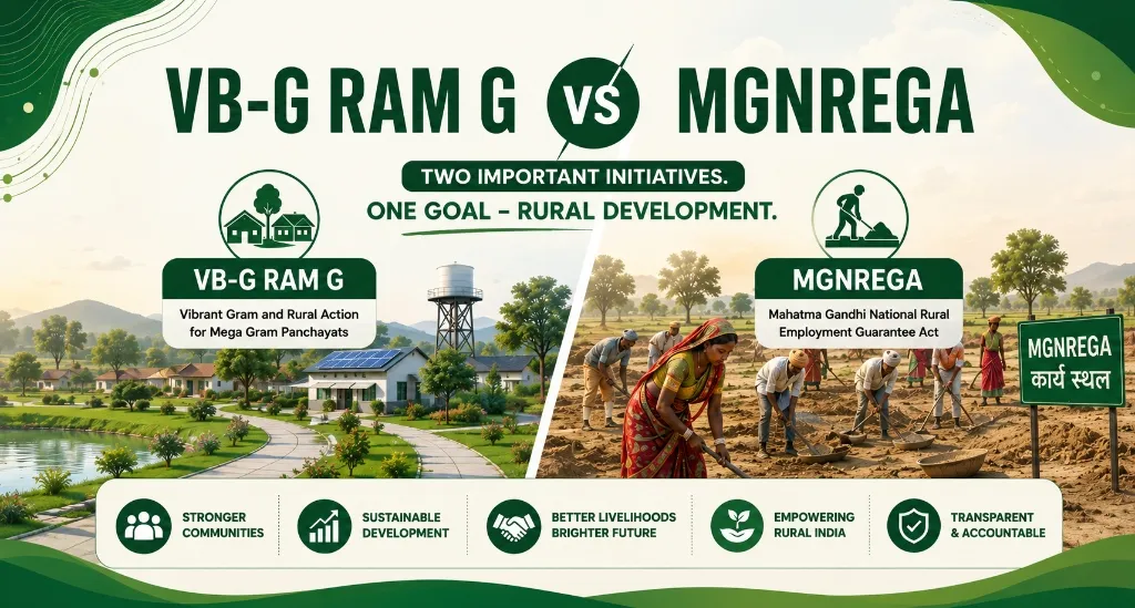 VB-G RAM G vs MGNREGA Scheme Comparison 2026